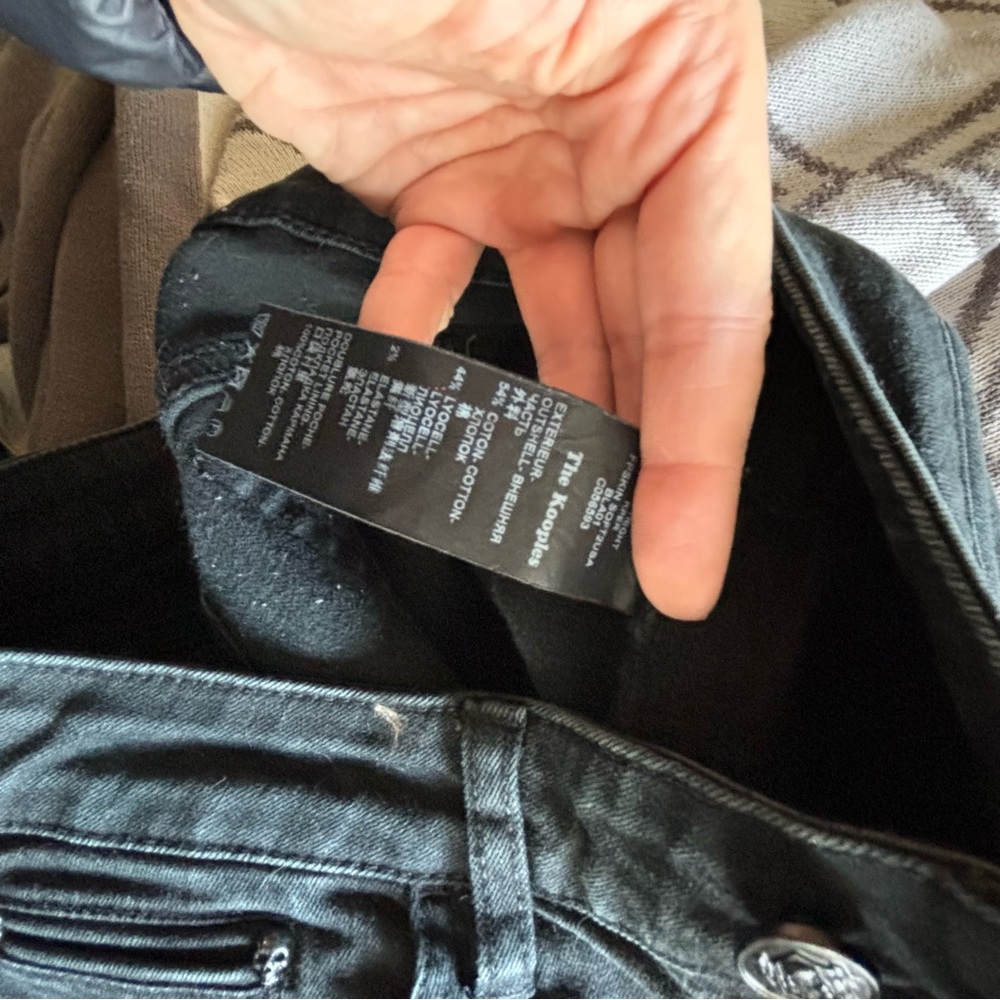 THE KOOPLES Black Skin Skinny Jeans - Picture 4 of 4